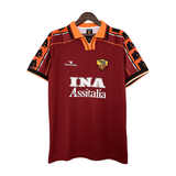 Roma — Camisa Infantil Principal 1998/99 — Retrô
